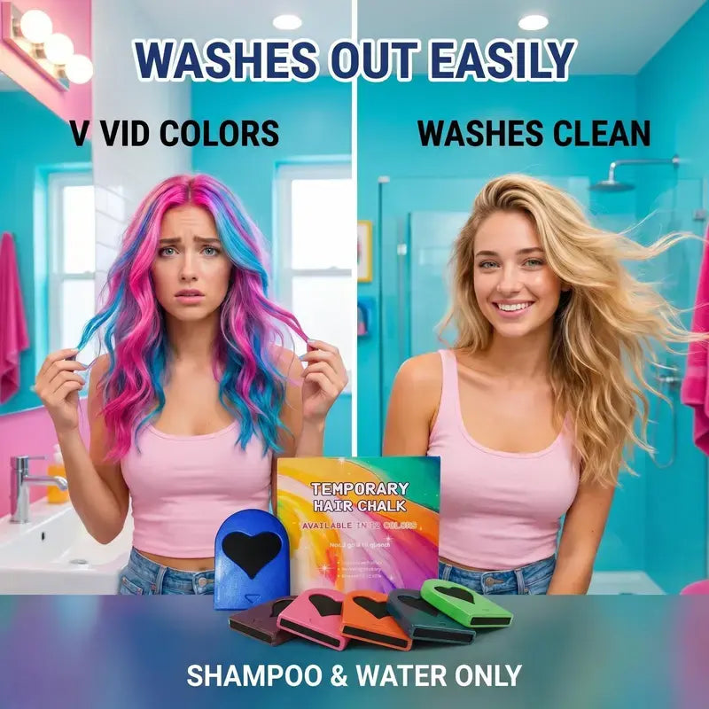 Colors Temporary Hair Chalk Hair Dye