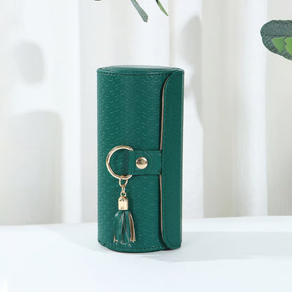 Layered Travel Jewelry Case – Elegant Storage, Always Ready to Shine