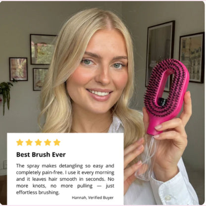 2 in 1 Sprayer Comb Detangling  Hair brush