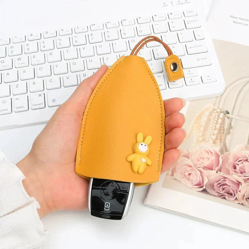 🔑Creative Pull-out Cute Large-capacity Car Key Case